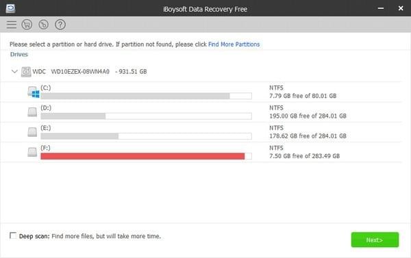 iBoysoft Data Recovery截图