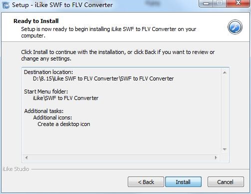 iLike SWF to FLV Converter截图