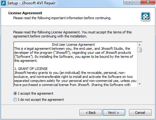 Jihosoft AVI Repair截图