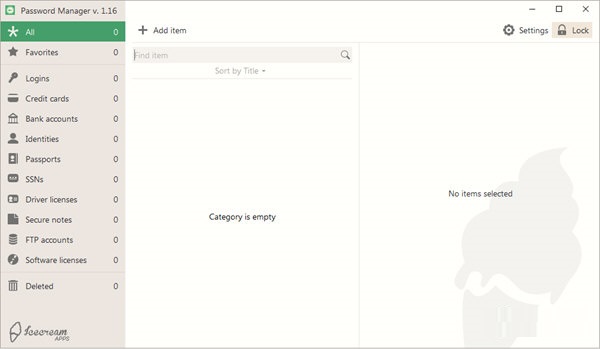 Icecream Password Manager截图
