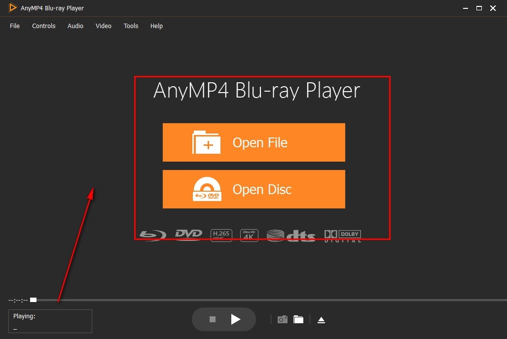 AnyMP4 Blu-ray Player截图