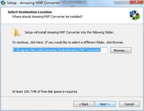 Amazing MXF Converter截图