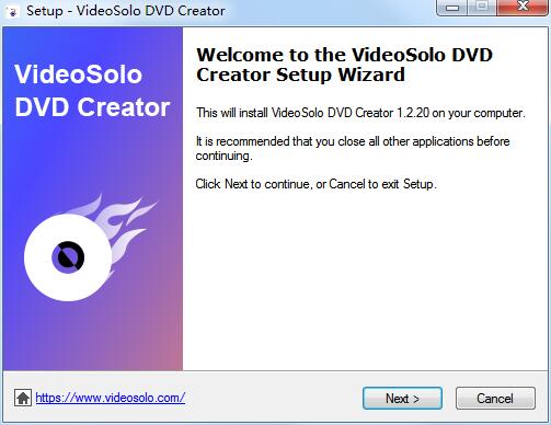 VideoSolo DVD Creator截图