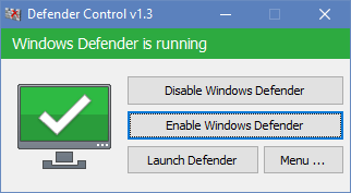 Defender Control截图