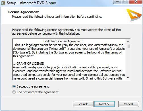 Aimersoft DVD Ripper截图