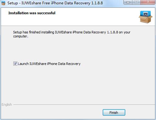 IUWEshare Free iPhone Data Recovery截图