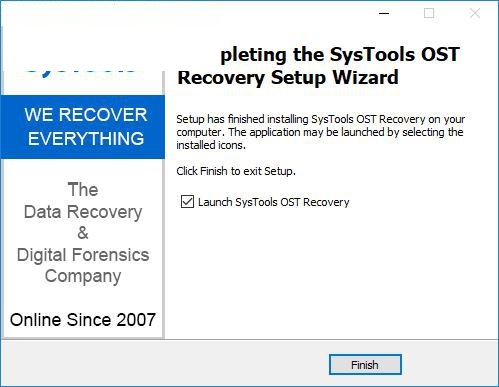 SysTools OST Recovery截图