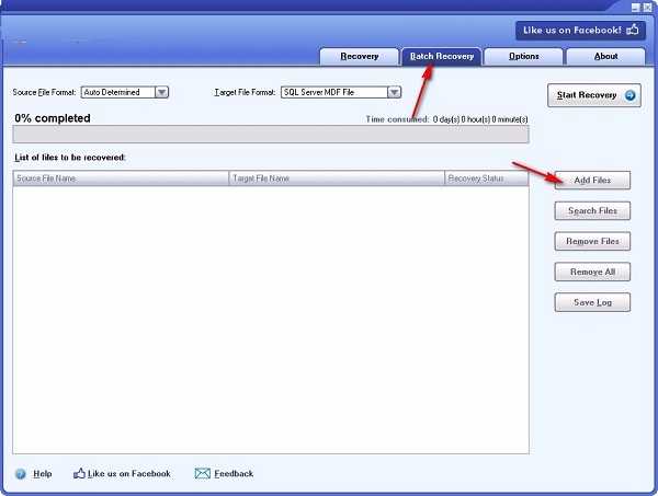 DataNumen SQL Recovery截图