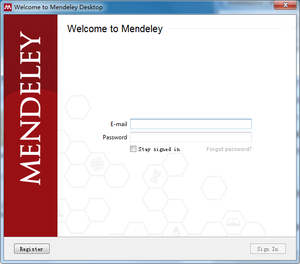 Mendeley截图