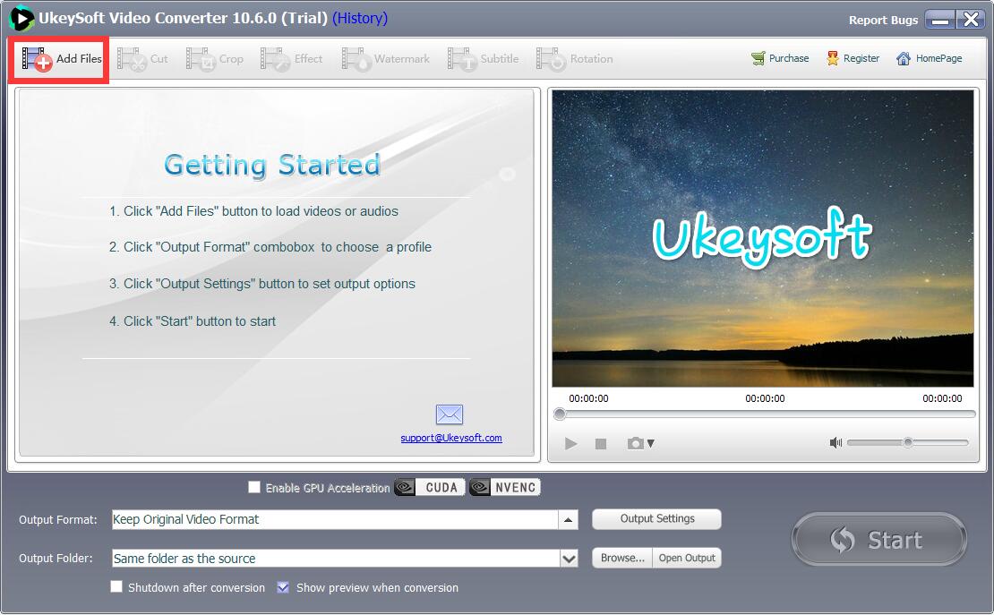 UkeySoft Video Converter截图