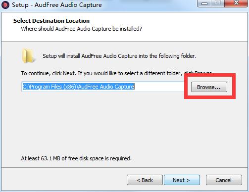 AudFree Audio Capture截图