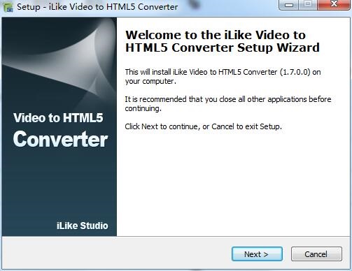 iLike Video to HTML5 Converter截图