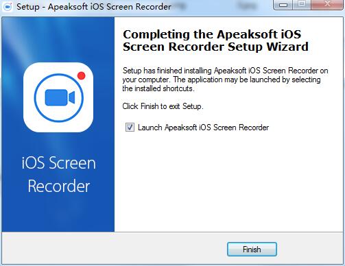 Apeaksoft iOS Screen Recorder截图