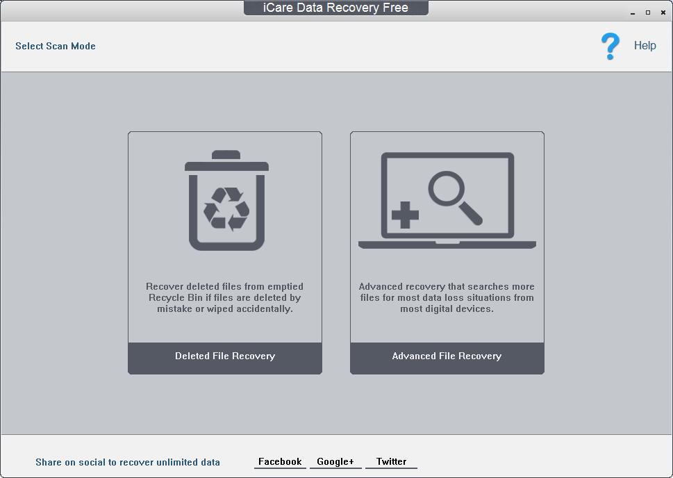 iCare Data Recovery Free截图