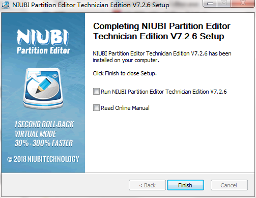 NIUBI Partition Editor截图