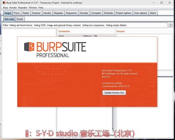 Burpsuite截图