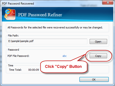 iSumsoft PDF Password Refixer截图