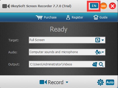 UkeySoft Screen Recorder截图