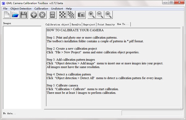 GML Camera Calibration Toolbox截图