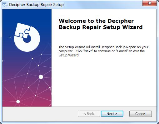 Decipher Backup Repair截图