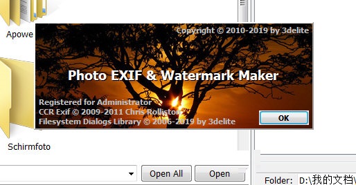 Photo EXIF And Watermark Maker截图