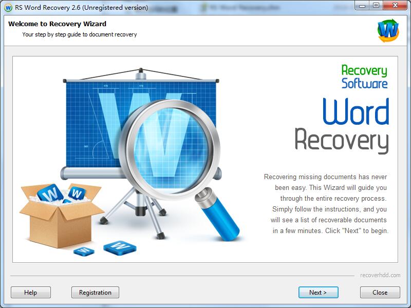 RS Word Recovery截图