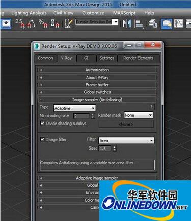 vray for 3dmax2015截图