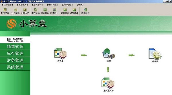 小算盘进销存软件截图