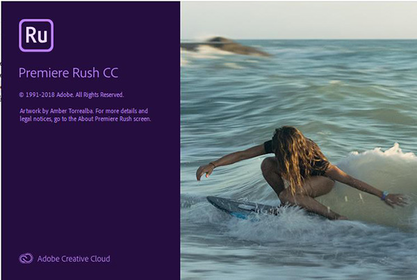 Adobe Premiere Rush CC截图