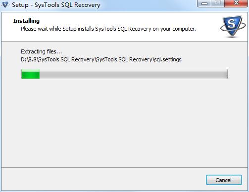 SysTools SQL Recovery截图