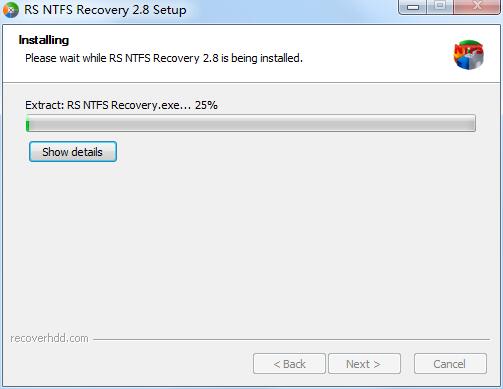 RS NTFS Recovery截图