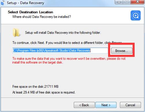 Apeaksoft Data Recovery截图