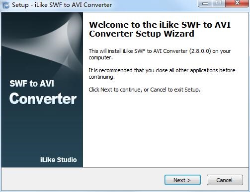 iLike SWF to AVI Converter截图