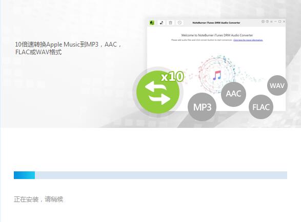 NoteBurner iTunes DRM Audio Converter截图