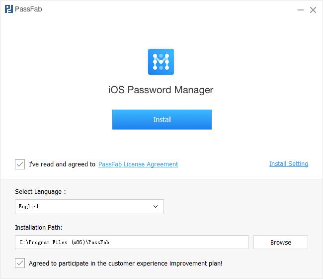 PassFab iOS Password Manager截图