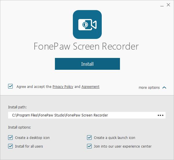 FonePaw Screen Recorder截图