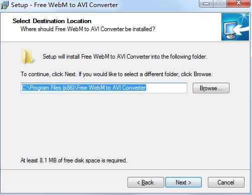 Free WebM to AVI Converter截图