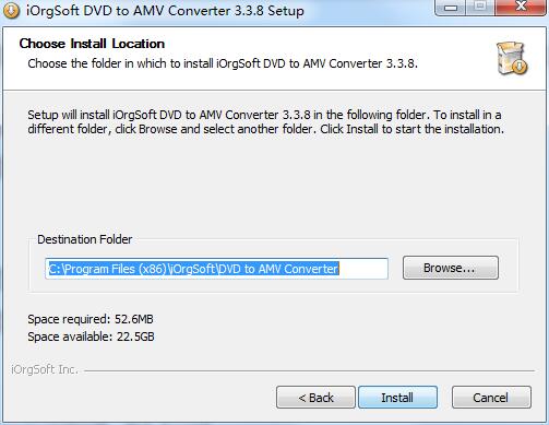 iOrgSoft DVD to AMV Converter截图