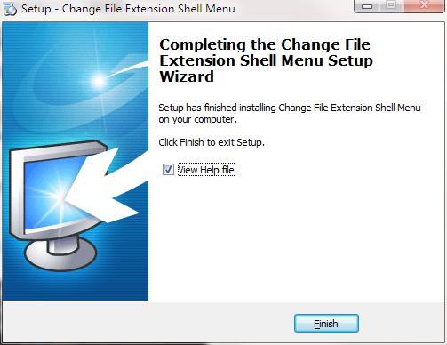 Change File Extension Shell Menu截图