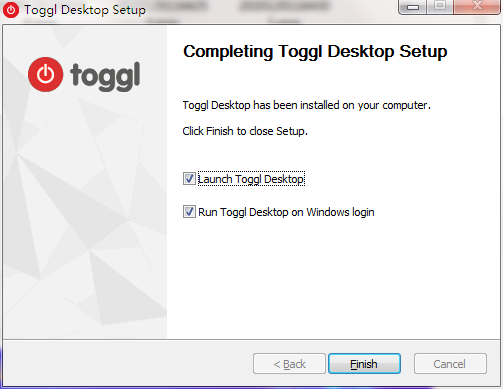 Toggl Desktop截图