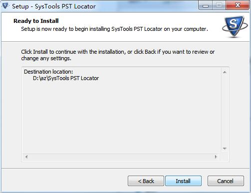 SysTools PST Locator截图