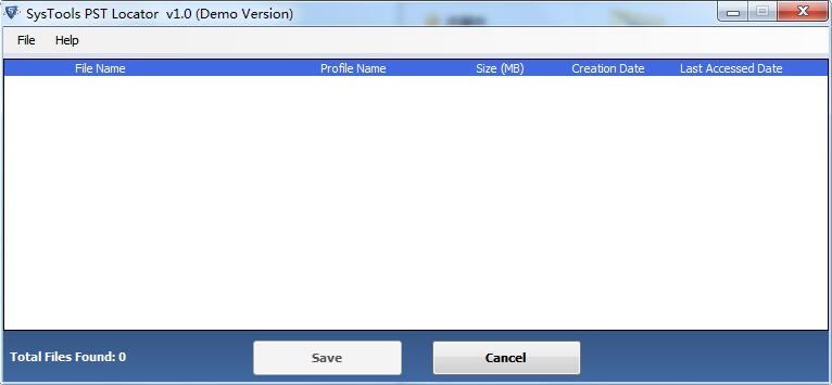SysTools PST Locator截图