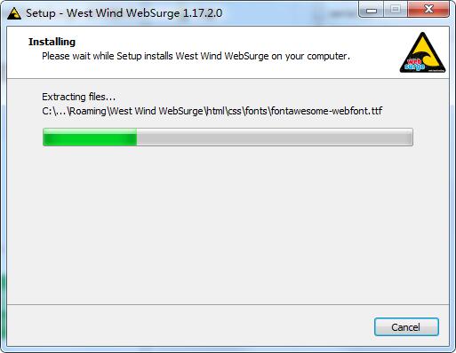 West Wind WebSurge截图