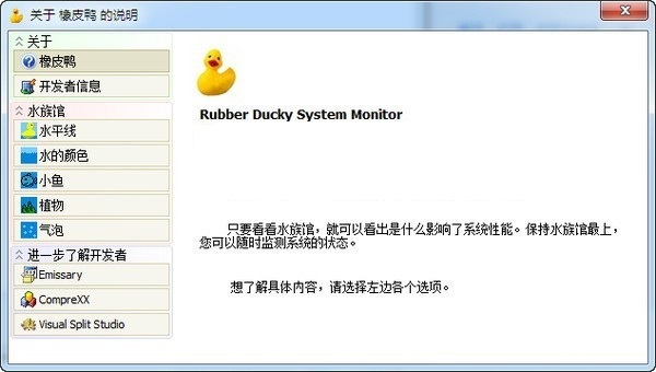 橡皮鸭系统检测工具截图
