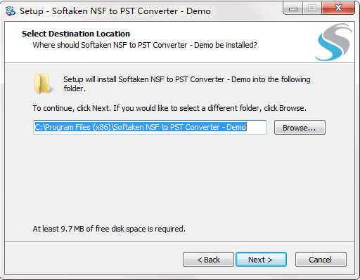 Softaken NSF to PST Converter截图