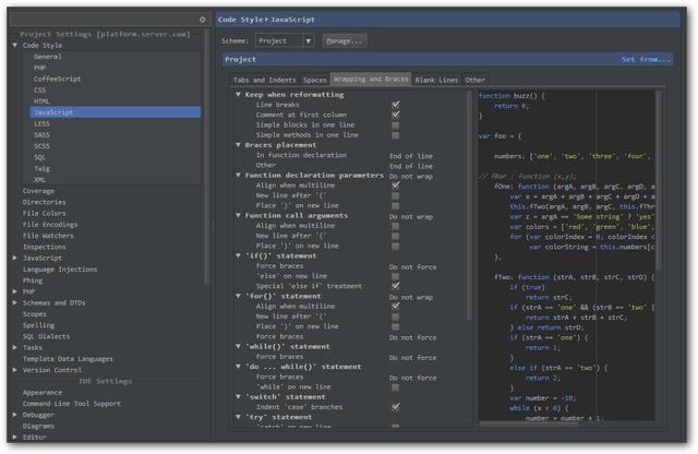 WebStorm 2019截图