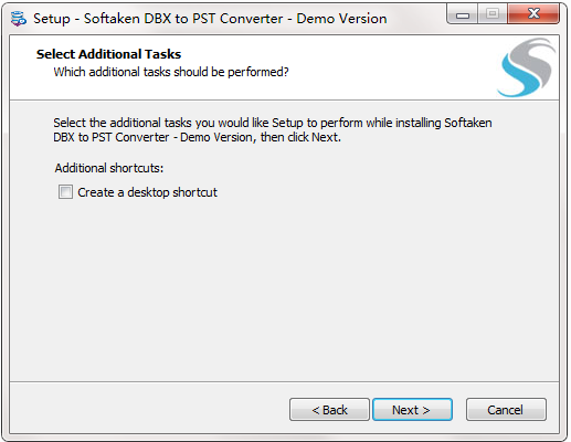 Softaken DBX to PST Converter截图