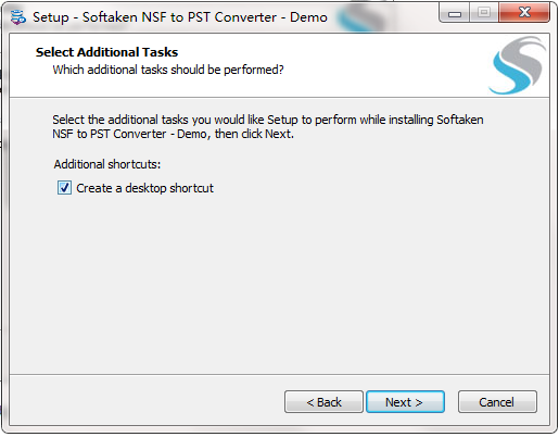 Softaken NSF to PST Converter截图