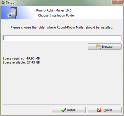 Round Robin Mailer截图