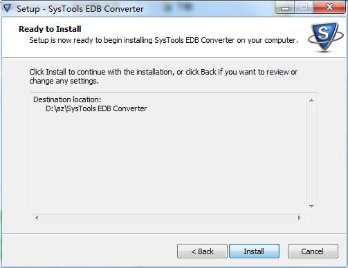 SysTools EDB Converter截图